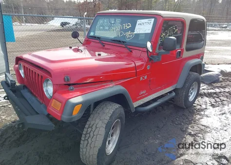 2006 Jeep Wrangler X из США, поврежденный, VIN 1J4FA39S06P706778